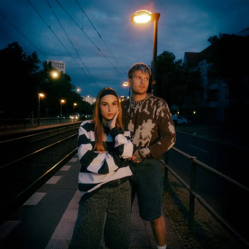 Coverbild von YOSU zur Single „Ich will nicht alleine sein“ featuring tosha